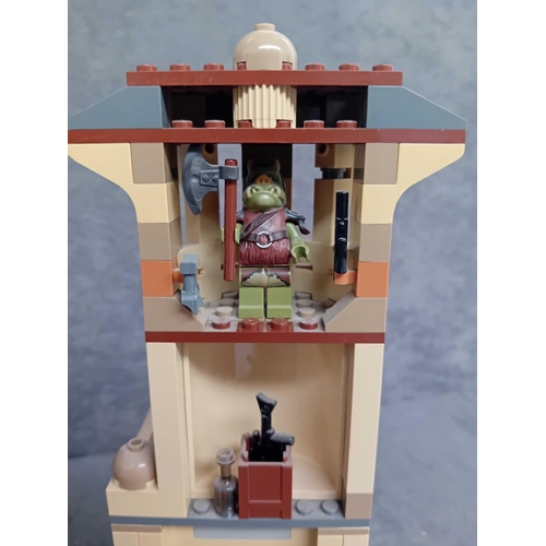 543 - Rare Lego Star Wars Jabbas Palace 9516 including Rancor Pit 75005 pre built models with boxes and in... 