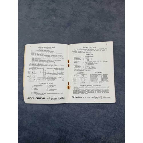 977 - Lot of 4 items1 x 1975 driving licence 2 x Road maps1 x The Cremona book of facts and tables