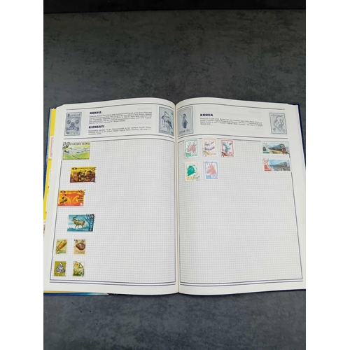 983 - Stamp collector books with stamps inside