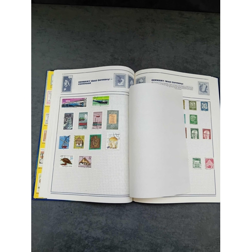 983 - Stamp collector books with stamps inside