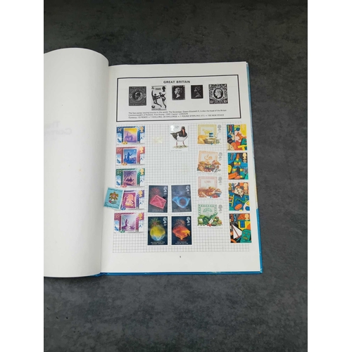 983 - Stamp collector books with stamps inside