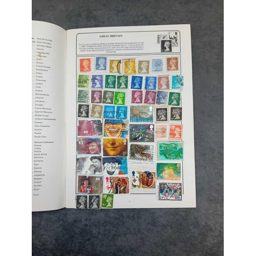 984 - Stamp collector books with stamps inside