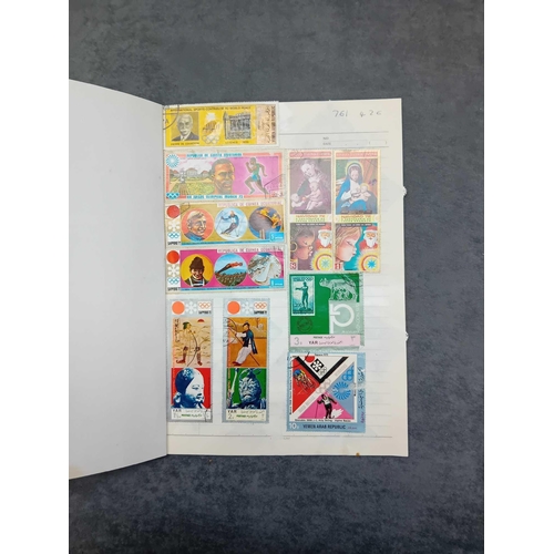 984 - Stamp collector books with stamps inside