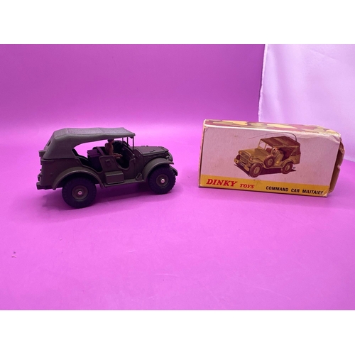 167 - French military dinky, Toy 810 Dodge WC 56 commercial car communications vehicle, 1972 to 1974 model... 