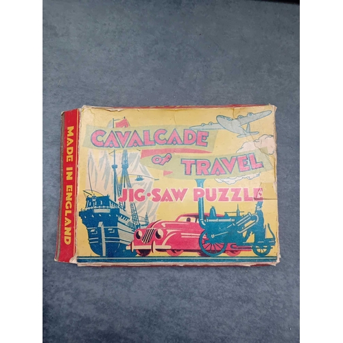 609 - 5 x transport themed puzzles    4 x trains    1 x boats