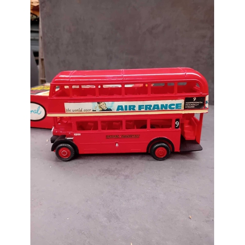 623 - CORAL double decker bus with friction moter