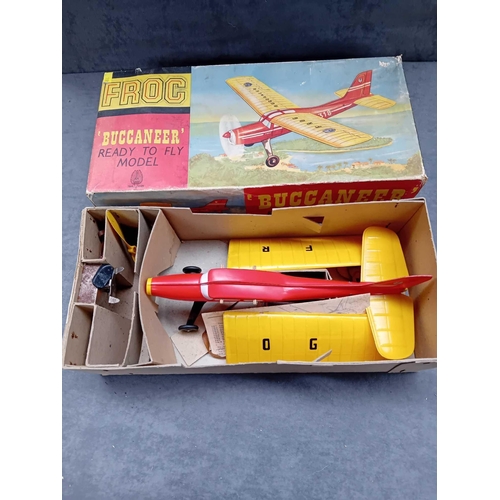 625 - Frog Buccaneer plane ready to fly model