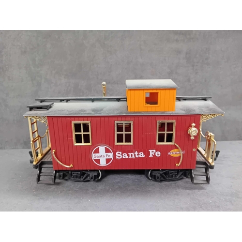 635 - New Bright battery operated Plastic train and track set as pictured