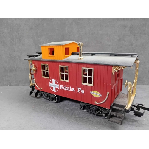 635 - New Bright battery operated Plastic train and track set as pictured