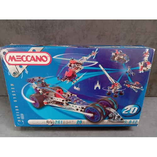 641 - 3 x Meccano models boxed