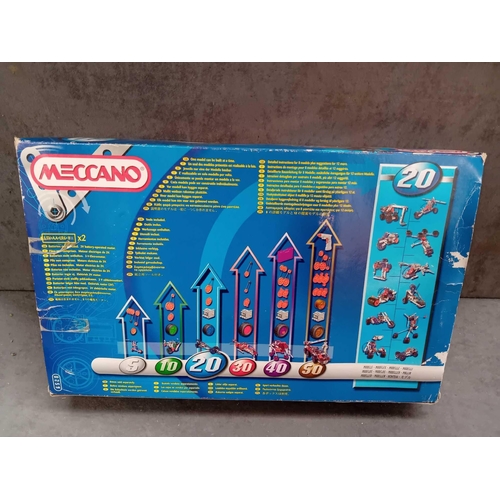 641 - 3 x Meccano models boxed