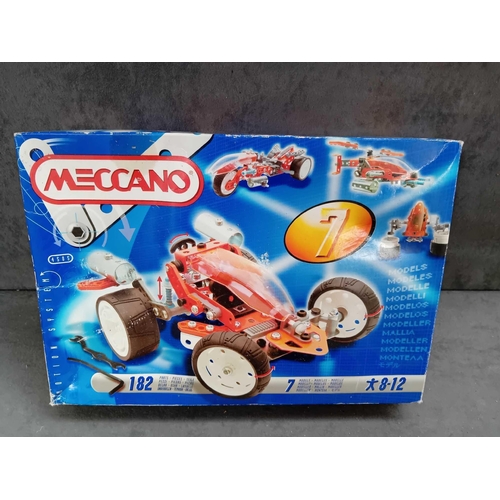 641 - 3 x Meccano models boxed