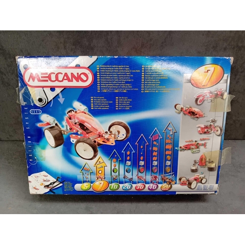 641 - 3 x Meccano models boxed