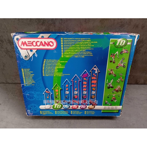 641 - 3 x Meccano models boxed