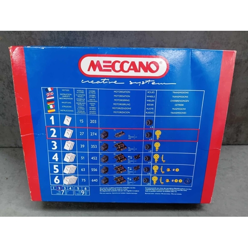 642 - 3 x Meccano models boxed