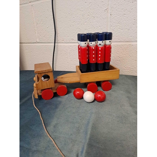 40 - Chadwick Wooden Train Set  And Other Wooden Toy