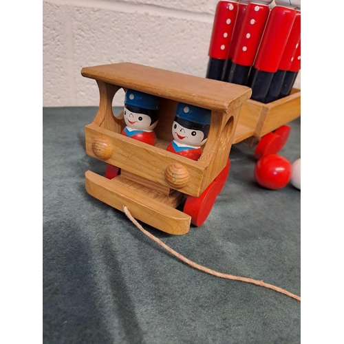 40 - Chadwick Wooden Train Set  And Other Wooden Toy