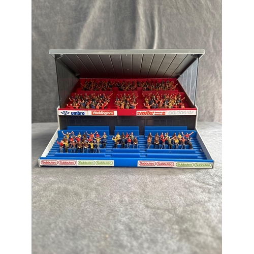 50 - Plastic Subbuteo spectator stand  29 cm length  21 cm hight 27 cm depth