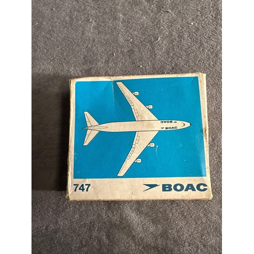 60 - Schuco BOAC Boeing 747 model