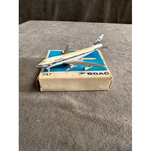 60 - Schuco BOAC Boeing 747 model