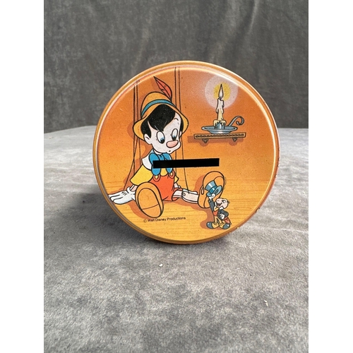 69 - 2 Walt Disney money tins