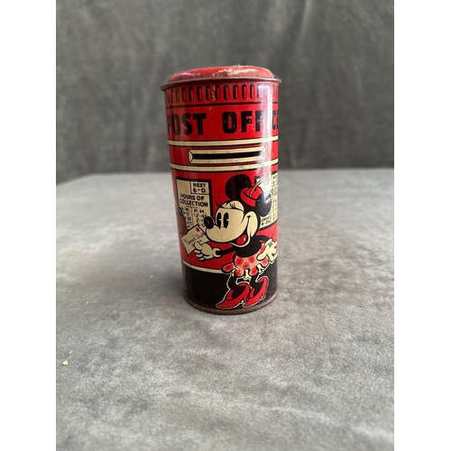 69 - 2 Walt Disney money tins