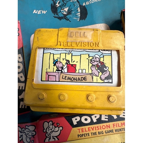 78 - Bells colour t.v. Set popeye