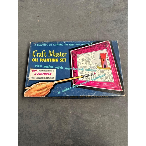 81 - Craft master oil painting set