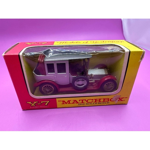 257 - Matchbox Models Of The Yesteryear Y7 Lesney Product 1912 Rolls-Royce