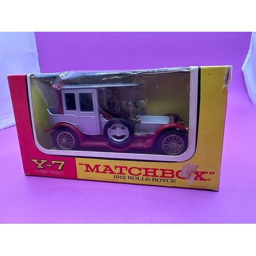 257 - Matchbox Models Of The Yesteryear Y7 Lesney Product 1912 Rolls-Royce