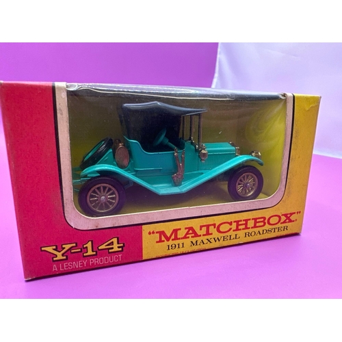 258 - Matchbox Models Of The Yesteryear Lesney Product, Y 14 1911, Maxwell Roadster