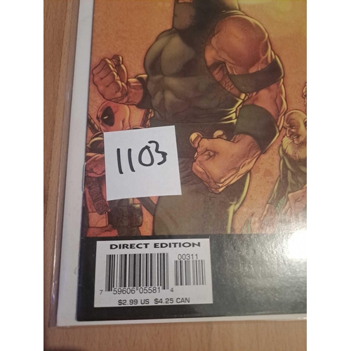 439 - Marvel identity disc issue 3 lot 1103