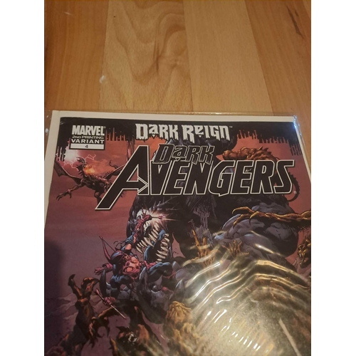 444 - Marvel 2nd printing variant Dark reign Dark avengers issue 4 lot 1102