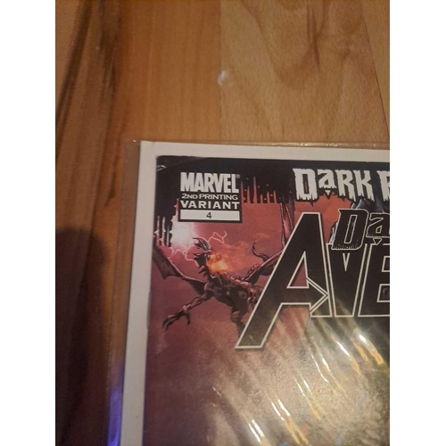 444 - Marvel 2nd printing variant Dark reign Dark avengers issue 4 lot 1102