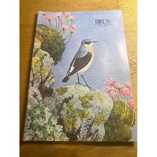 492 - 1976 Birds The RSPB 5 Issues Complete.