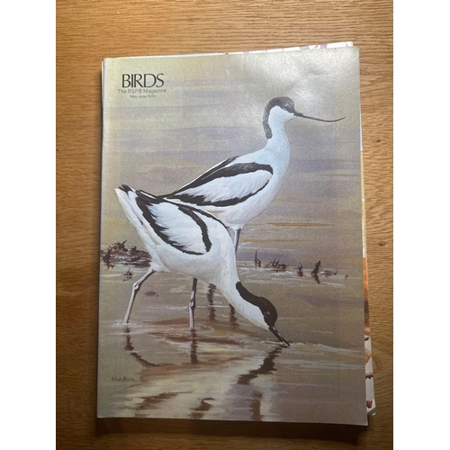 493 - 1975 Birds The RSPB 6 Issues Complete.