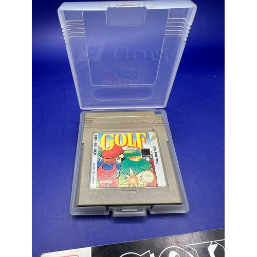 33 - Nintend Gameboy Game -  Mario Golf Original Gameboy GameWith Manual