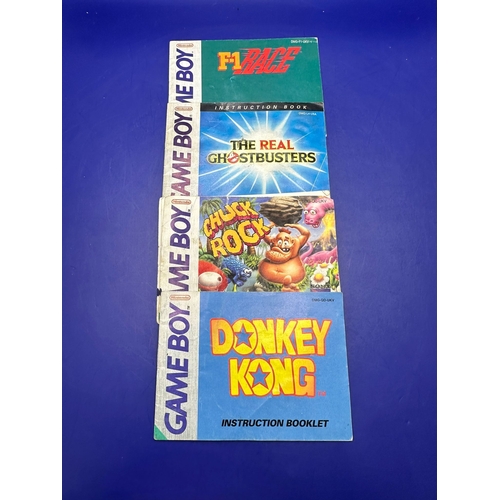 38 - Nintendo Game Booklets only