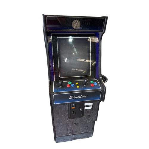 6 - Retro Silverline Galexy Invaders Arcade Gaming Machine