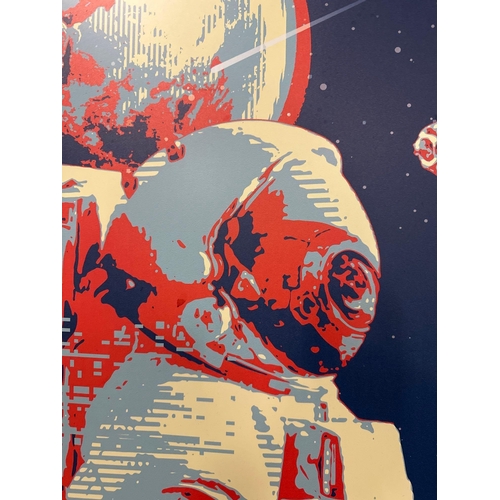 1 - Cosmic Encounter By Gothsa Print In Colours (Finish Dibond) 60 X 80 cm