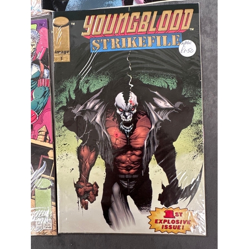 85 - 4 issues of Youngblood comics by Imagie. Including 2 1st explosive issues.