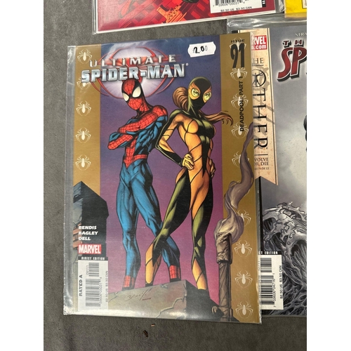 88 - 7 issues of marvels Spiderman also includes Super spider man TV Comic, 3 issues of the ultimate spid... 