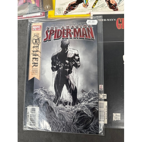 88 - 7 issues of marvels Spiderman also includes Super spider man TV Comic, 3 issues of the ultimate spid... 