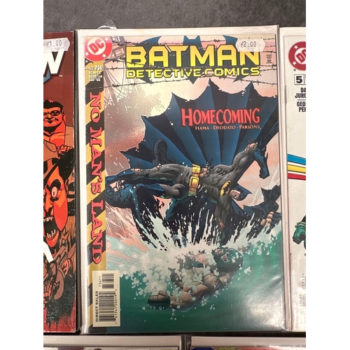 90 - 5 issues of Dc Comics this lot includes Batman Nightwing and teen Titans. Please see issues in the p... 