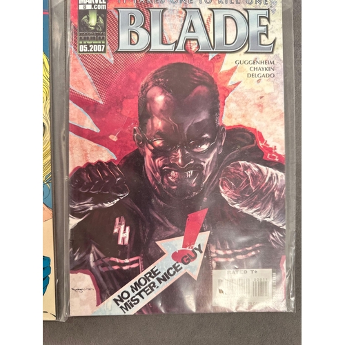 98 - 2 x marvel comics Blade The vampire lover and it takes one to kill one