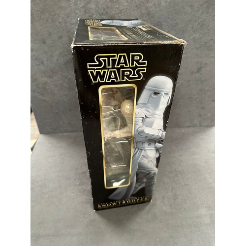 336 - Rare Kotobukiya Art FX Star Wars Series Snap Fit SnowTrooper Pre Painted Model Kit 1/7 Scale In Seal... 