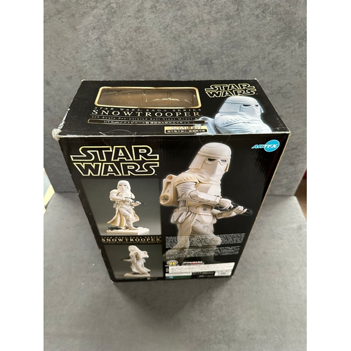 336 - Rare Kotobukiya Art FX Star Wars Series Snap Fit SnowTrooper Pre Painted Model Kit 1/7 Scale In Seal... 