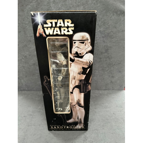 337 - Rare Kotobukiya Art FX Star Wars Series Snap Fit limited edition SandTrooper Pre Painted Model Kit 1... 