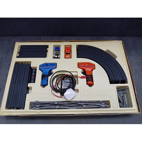 Matchbox powertrack 3000 complete in original box some damage as pictured