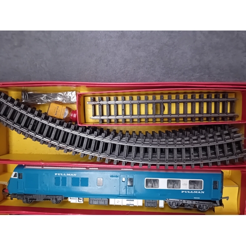 Tri-ang oo/ho gauge Thr Blue Pullman electric train set complete in box ...